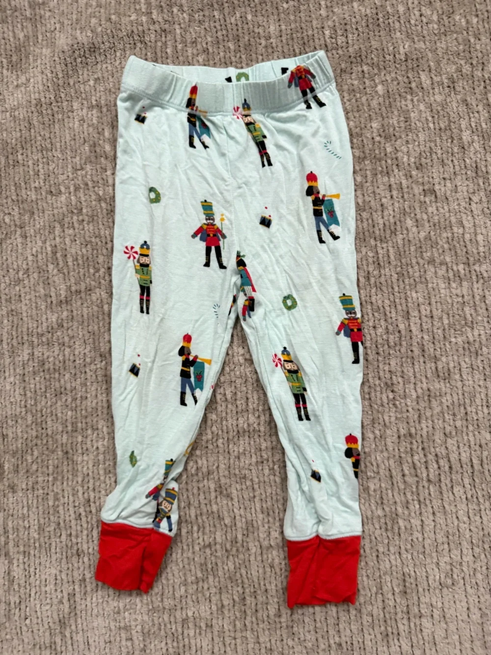 Angel Dear Nutcracker Christmas Pajama Set 12-18M Bamboo Holiday PJs